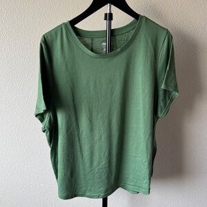 dip Forest Green Women's Short Sleeve Top